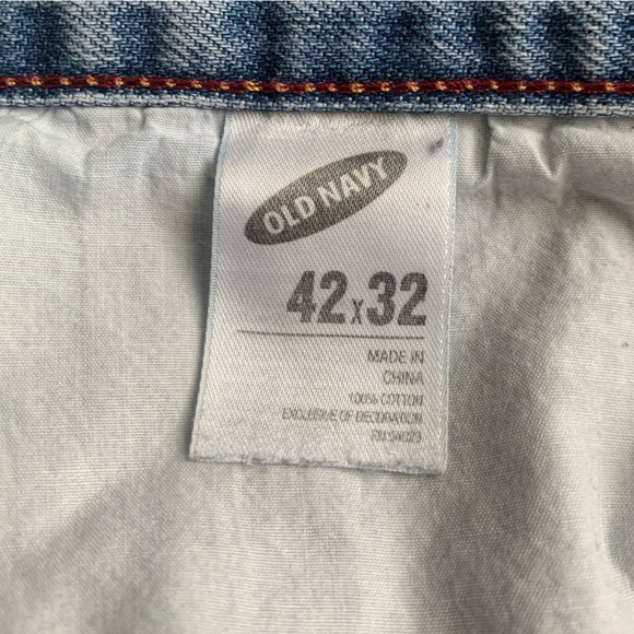 Old Navy Jeans Men’s Worn 42 x 32 - Picture 4 of 4